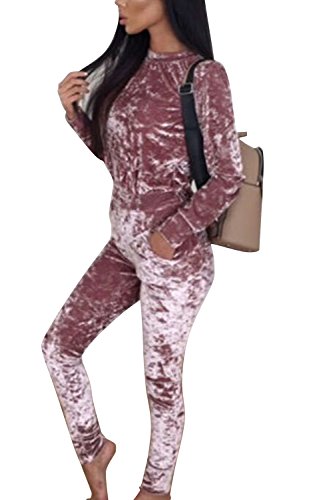 velvet jogger suit