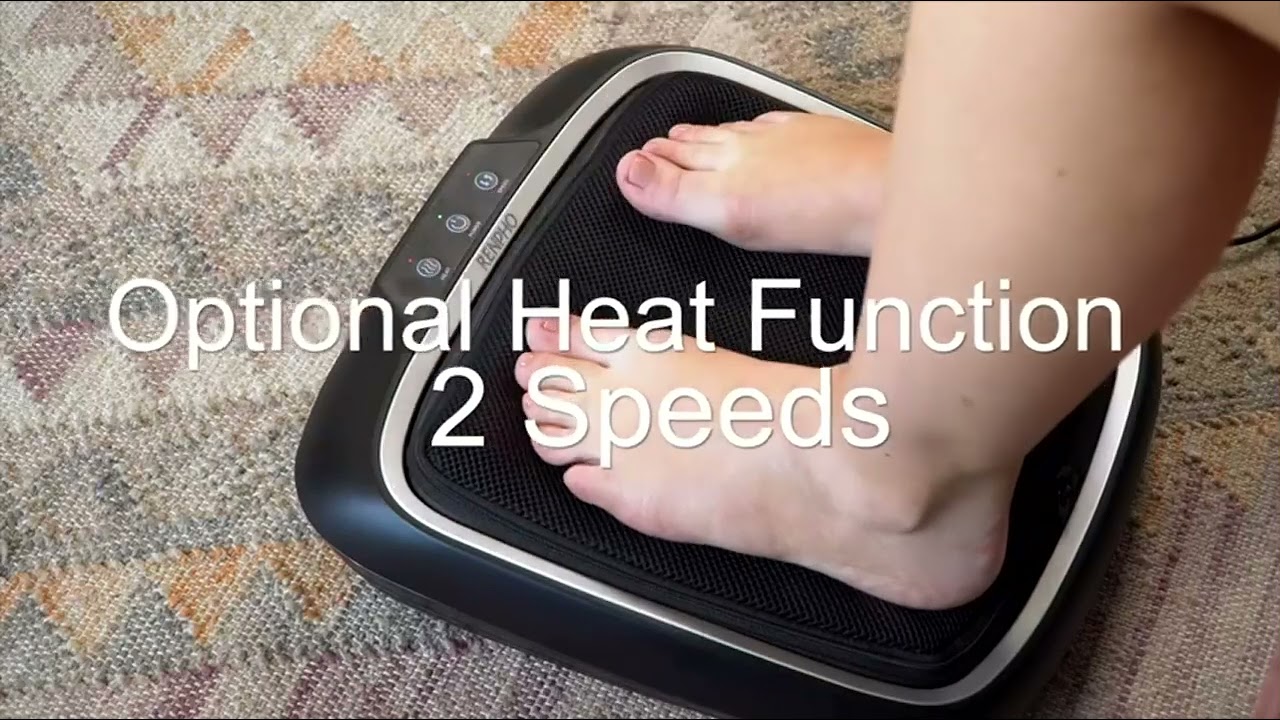 RENPHO Foot Massager with Heat, Shiatsu Heated Electric Foot Massager,#futmassage#amazon #product