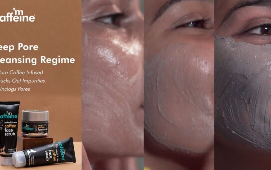 mCaffeine Deep Pore Cleansing Regime - Pure Coffee Infused | Sucks Out Impurities, Cleanses Pores
