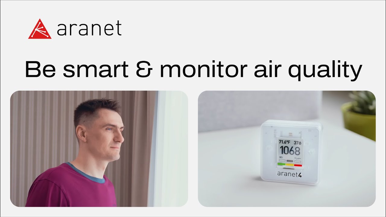 The Aranet4 HOME - Boosting quality of life with better air quality