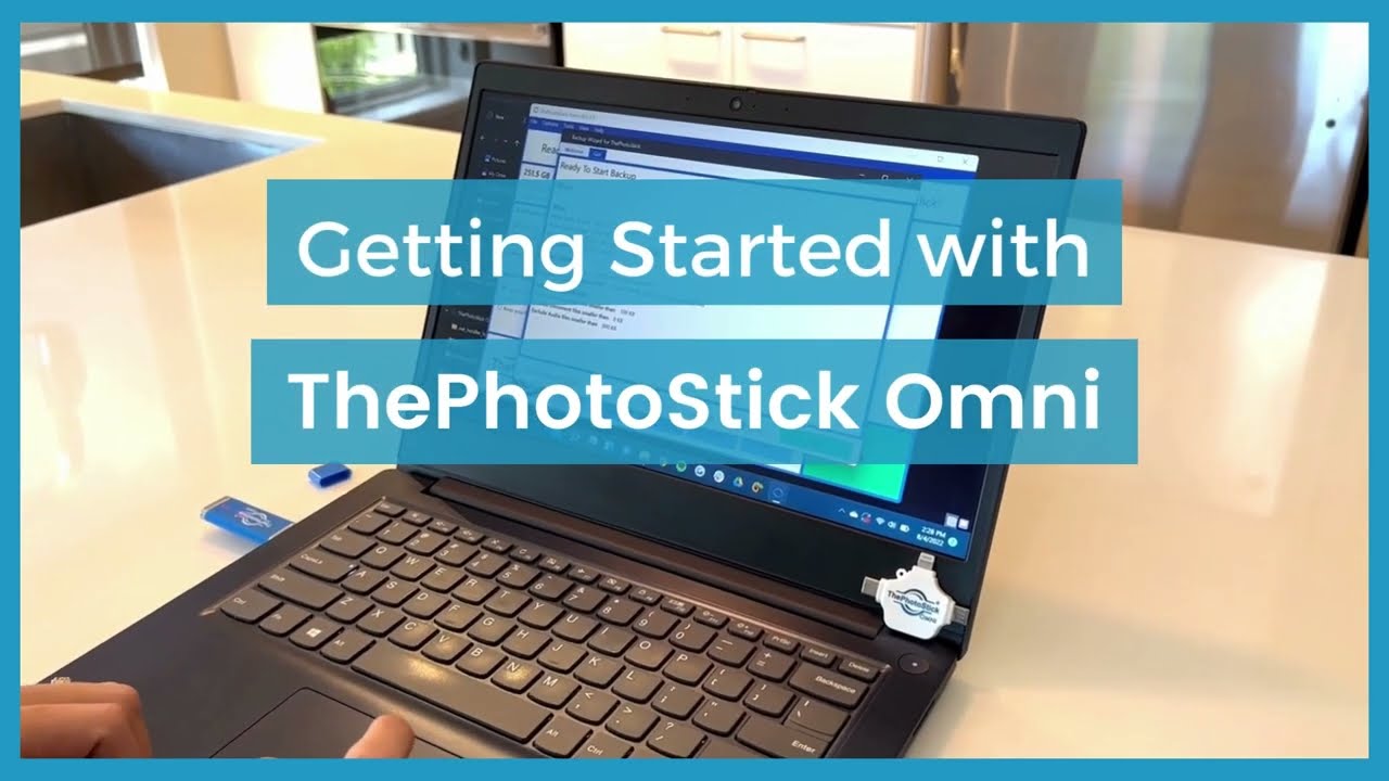 Getting Started with ThePhotoStick Omni On Your Computer